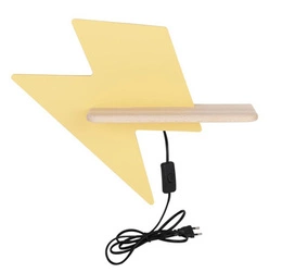 Nástěnné svítidlo Lightning lamp 4W LED 4000K iq kids with wire gold