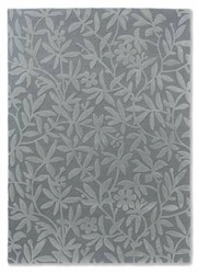 Šedý vlněný koberec do obýváku Cleavers Laura Ashley moderní 170x240 měkký ručně tkaný