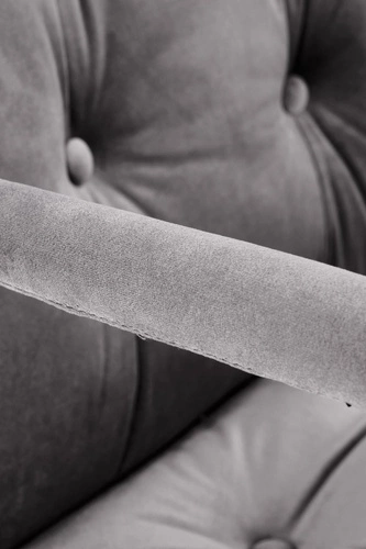 Ergonomická kancelářská židle Lincoln šedá Intesi moderní otočná s područkami do kanceláře