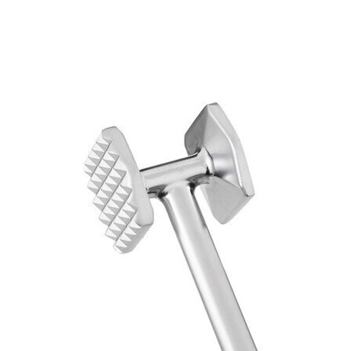 Mlýnek na maso z nerezové oceli s gumovou rukojetí