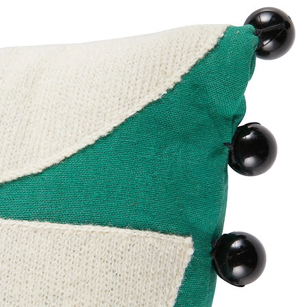 Dekorační polštář boho Malakite Atmosphera 30x30 cm zelený do obýváku a ložnice