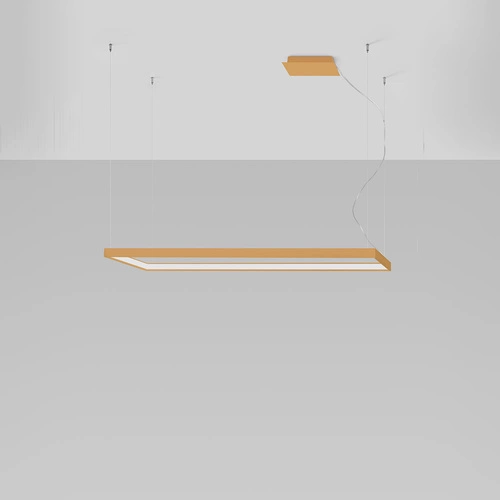 LED lustr Tuula L zlatý moderní do obýváku loftový nastavitelný 150 cm