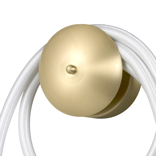 Nástěnné LED svítidlo FANTASIA zlaté 30 cm moderní do obýváku a ložnice glamour