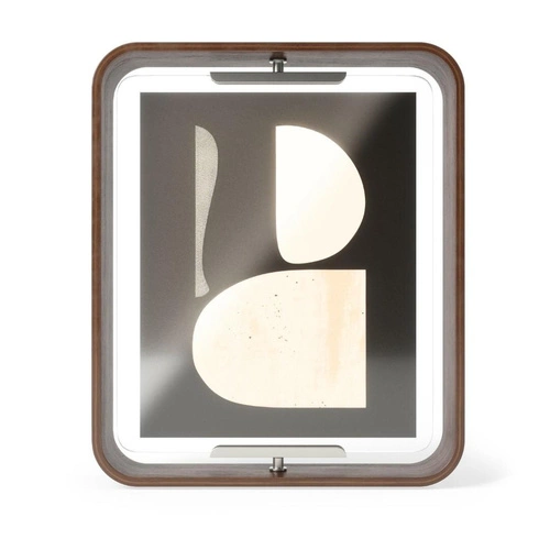 Dřevěný fotorámeček 20x25 ořechový stojací Bellwood Umbra moderní dekorativní