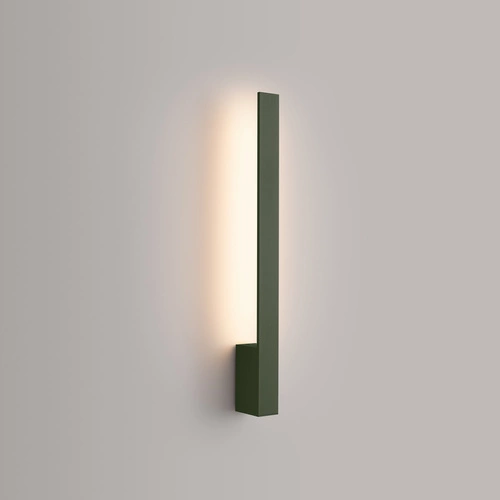 Nástěnné LED svítidlo LAHTI 50 olivově zelené moderní do obýváku a ložnice Thoro
