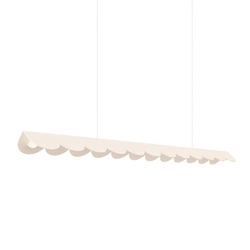 BISCUIT béžová závěsná LED lampa 3000K