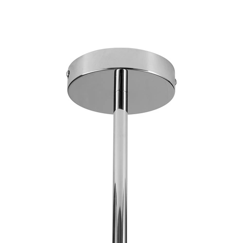 Závěsné svítidlo SOLA chrom 75 cm moderní skleněné do obýváku a jídelny Step into Design