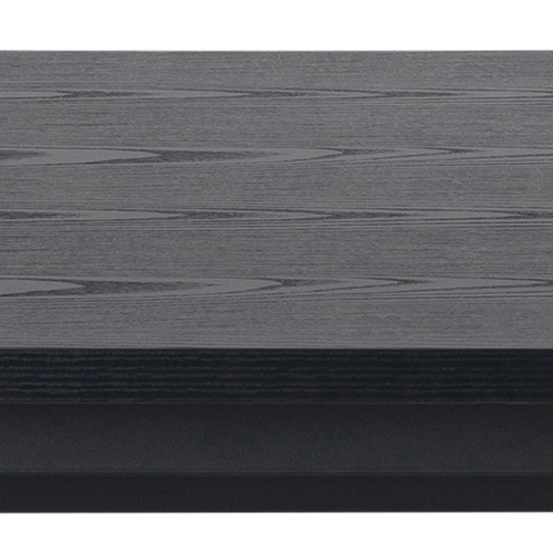 Jídelní stůl Angus černý 200x90 moderní industriální obdélníkový Actona