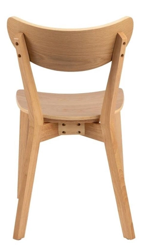 Dřevěná jídelní židle Roxby Actona skandinávský styl přírodní retro