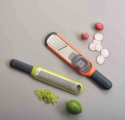 JJ - Struhadlo (zester) s čisticím prvkem zelené/grafitové