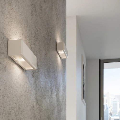 Nástěnné svítidlo SUBANI bílé moderní keramické do obývacího pokoje a ložnice Sollux Lighting