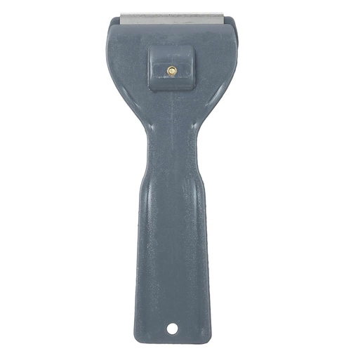 Škrabka na indukci, keramika/sklo s 5 čepelemi šedá