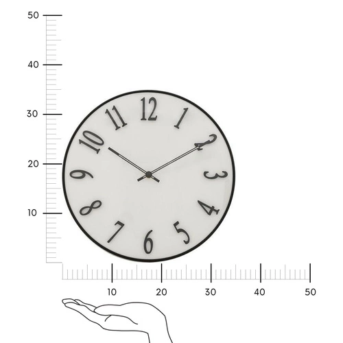 Edgar Hodiny 35 cm bílý