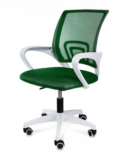 Ergonomická kancelářská židle Splash zelená síťovaná otočná s područkami k pracovnímu stolu