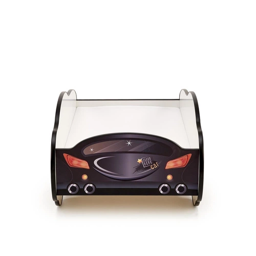 Dětská postel Batman Car šedá