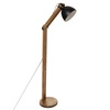 Podlahová lampa Cuba borovice/kov