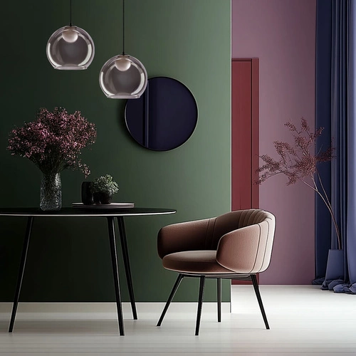 Moderní závěsné svítidlo Brin černá skleněná koule do obýváku a nad stůl, výškově nastavitelná