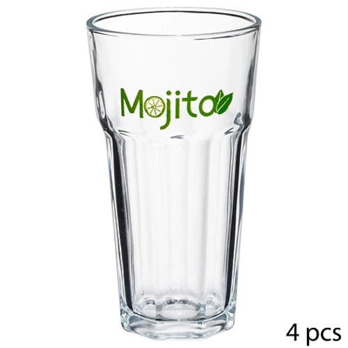 Sada příslušenství a 4 sklenic na Mojito