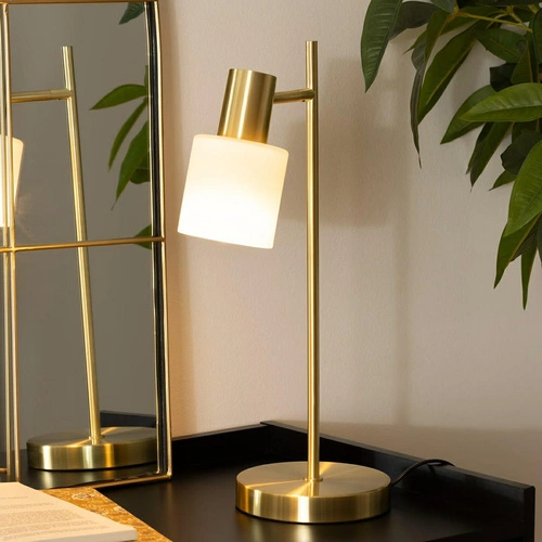 Stolní lampa Tais Atmosphera zlatá moderní glamour do obýváku a ložnice 45 cm