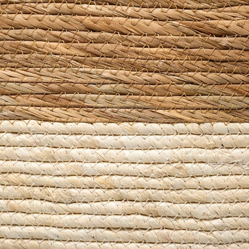 Slaměný úložný koš boho Mix n Modul 31x15 do obýváku 5five simply smart