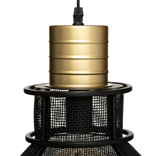 Závěsné svítidlo Rodo černé kovové nastavitelné do obýváku kuchyně jídelny Atmosphera