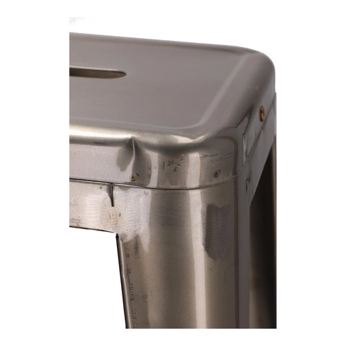 Židle barová Paris Back 75cm metalická insp. Tolix výprodej