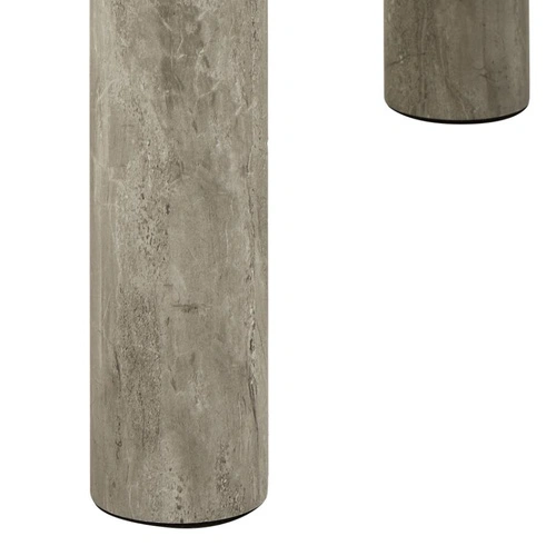 Actona Solano moderní čtvercový konferenční stolek šedý mramor 60x60