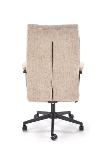 Ergonomická kancelářská židle Nurah béžová moderní s područkami na kolečkách TILT