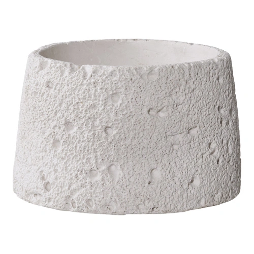 House Nordic sada 2 šedých cementových svícnů boho na stůl do obýváku