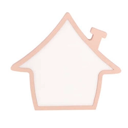 Dětská noční LED lampička House růžová moderní dekorativní CANDELLUX