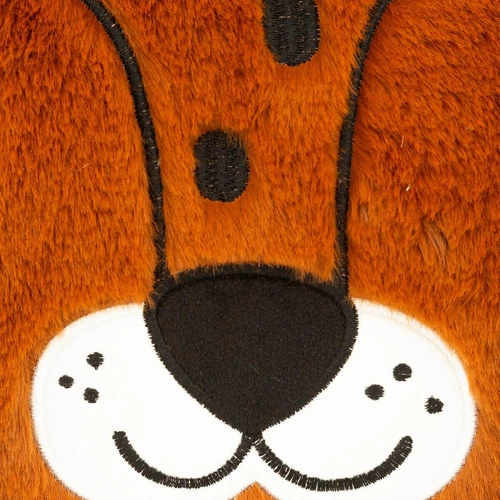 Dekorační polštář pro děti kulatý panter měkký moderní Atmosphera 30x30 cm