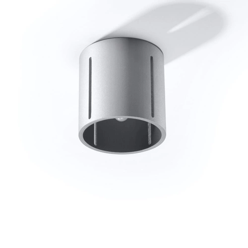 Stropní svítidlo INEZ šedé moderní kovové do obýváku kuchyně nebo ložnice 10 cm