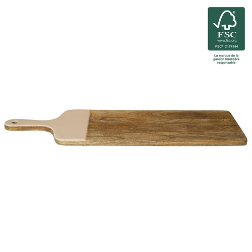 Krájecí prkénko Dune Intesi z mangového dřeva 58 cm moderní do kuchyně přírodní