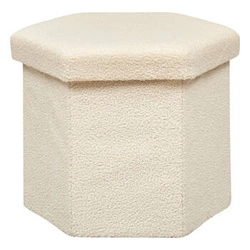 Taburet Jaiko boucle beige