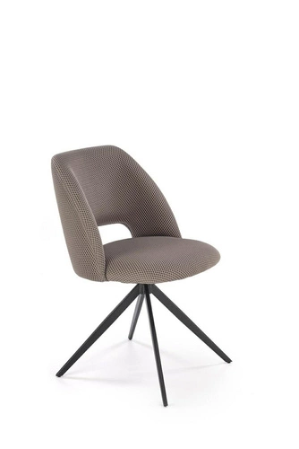 Otočná kancelářská židle Maeba Intesi čalouněná šedá moderní do kanceláře a studentského pokoje