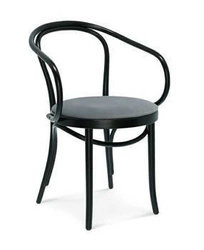 Dřevěná čalouněná židle Fameg B-9 na míru do jídelny nebo kuchyně ve stylu retro