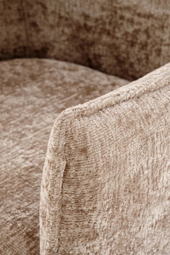 Čalouněná jídelní židle Arhiza béžová s područkami moderní skandinávský styl Intesi