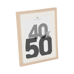 Dřevěný fotorámeček 40x50 cm závěsný nebo stojací skandinávský Atmosphera Wood