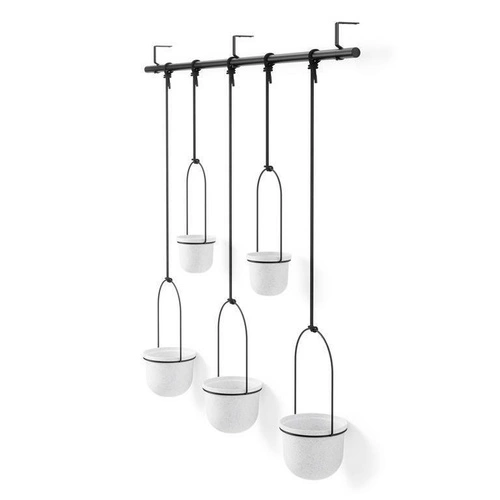 Závěsný květináč Triflora Umbra moderní sada květináčů na bylinky do bytu 95 cm