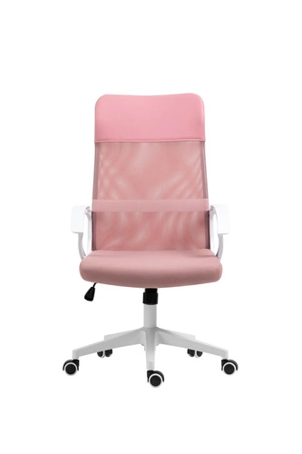 Růžové otočné křeslo Rosso