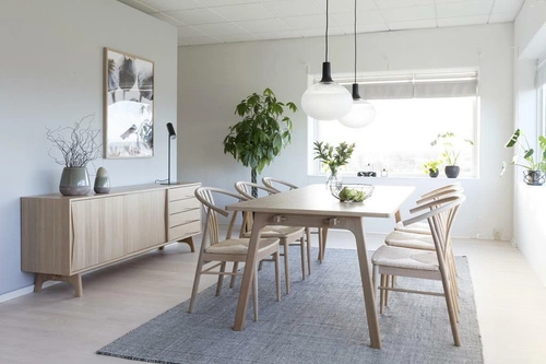 Židle York dub bělený