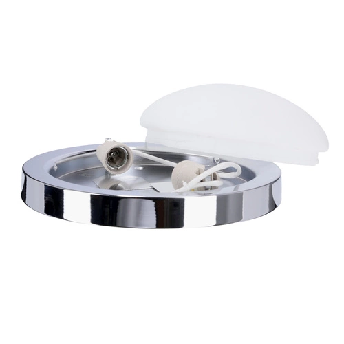 Stropní svítidlo Roda 32 cm skleněné chrom IP44 moderní do koupelny a kuchyně CANDELLUX