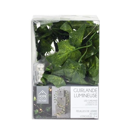 LED girlanda umělá rostlina