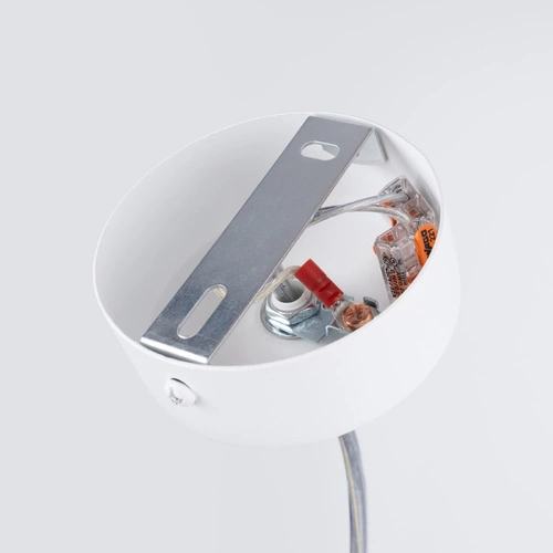 Závěsné svítidlo FARGE bílá LED nastavitelná nad jídelní stůl moderní 120 cm