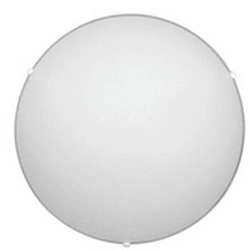 Stropní svítidlo Bianca bílý skleněný kulatý 30 cm moderní do obýváku a ložnice