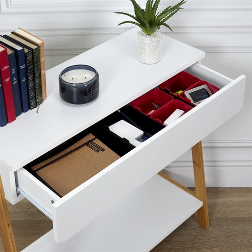 Sada 7 organizérů černá/červená