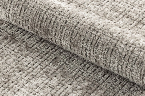 Jídelní židle Darlene Actona šedá čalouněná s područkami na kovových nohách