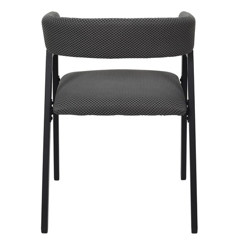 Čalouněná židle Craft Intesi šedá s područkami do jídelny a kuchyně moderní