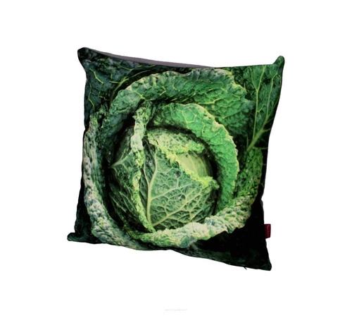 Zelený sametový dekorativní polštář Chou antialergický do obýváku a ložnice 40x40