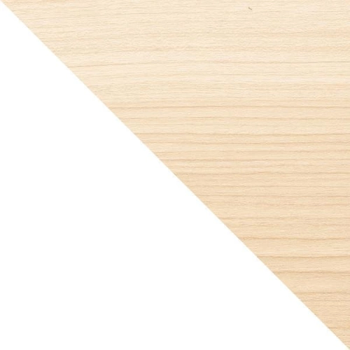 Oválný bílý konferenční stolek Umbra Bellwood s úložným prostorem a madlem do obýváku moderní